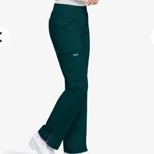 Cherokee Workwear Revolution Women's 4-Pocket STRETCH Pull-On Cargo Scrub Pants